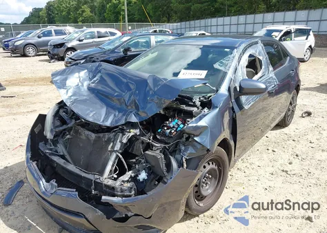 2016 Toyota Corolla Le from USA, damaged, VIN 2T1BURHE2GC558546